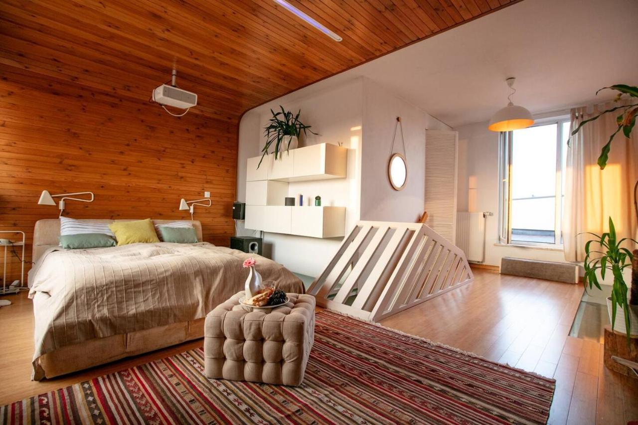 Dwupoziomowy, Rodzinny Apartament. Ochrona, Garaz. 华沙 外观 照片