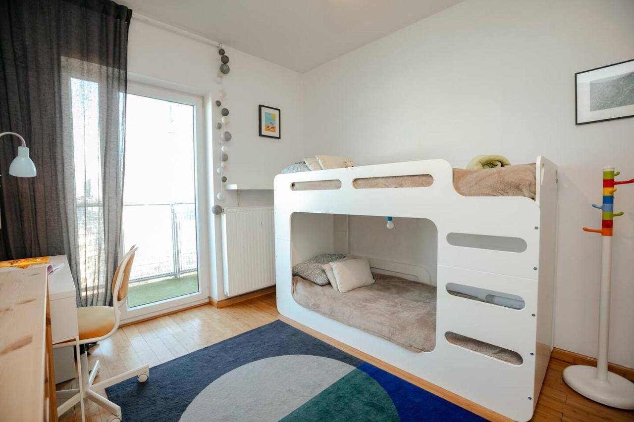 Dwupoziomowy, Rodzinny Apartament. Ochrona, Garaz. 华沙 外观 照片