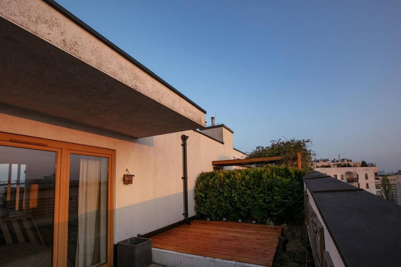 Dwupoziomowy, Rodzinny Apartament. Ochrona, Garaz. 华沙 外观 照片