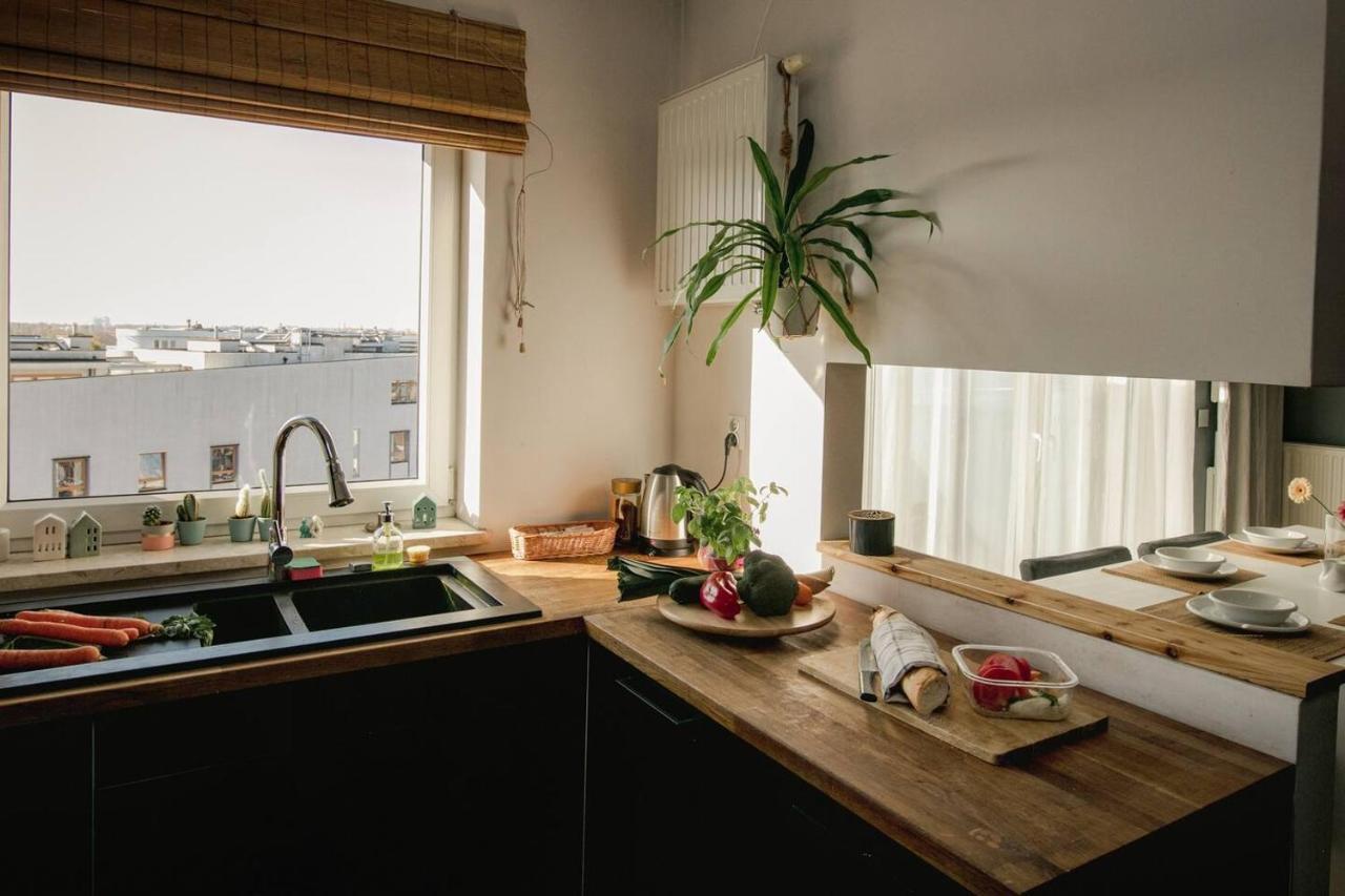 Dwupoziomowy, Rodzinny Apartament. Ochrona, Garaz. 华沙 外观 照片