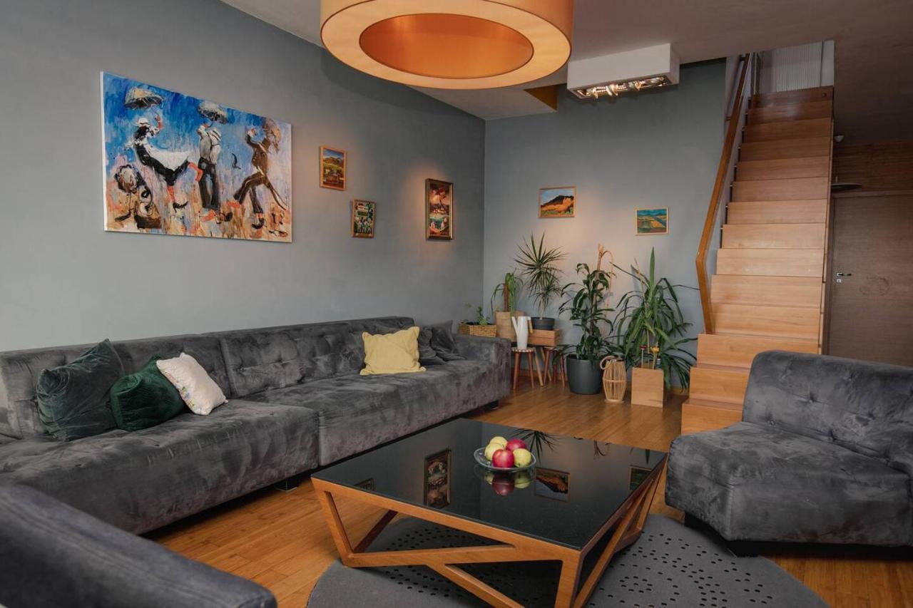 Dwupoziomowy, Rodzinny Apartament. Ochrona, Garaz. 华沙 外观 照片