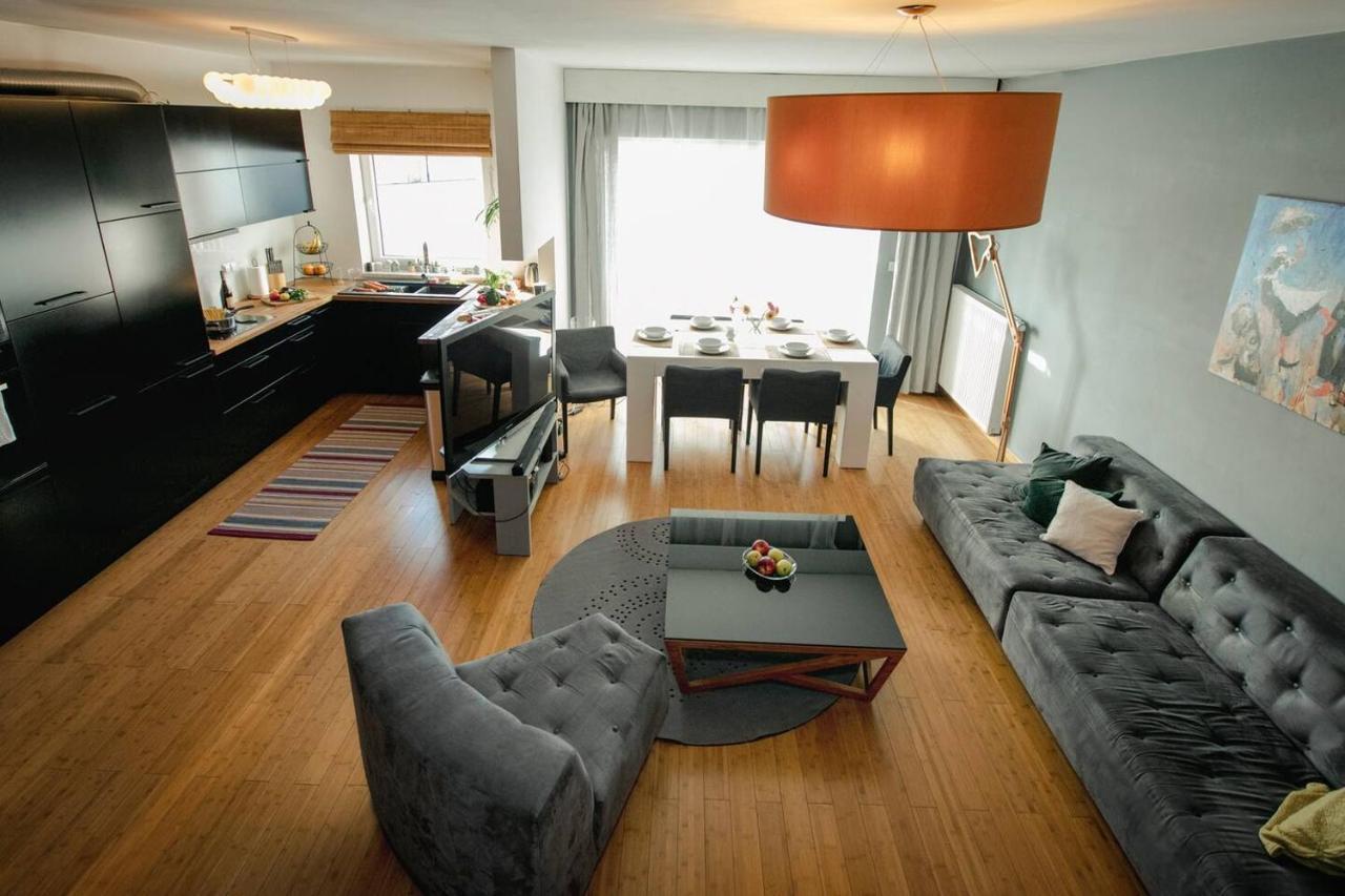 Dwupoziomowy, Rodzinny Apartament. Ochrona, Garaz. 华沙 外观 照片