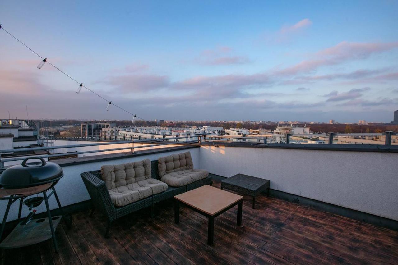 Dwupoziomowy, Rodzinny Apartament. Ochrona, Garaz. 华沙 外观 照片